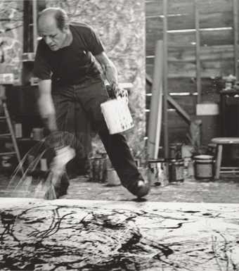 Photograph of Jackson Pollock