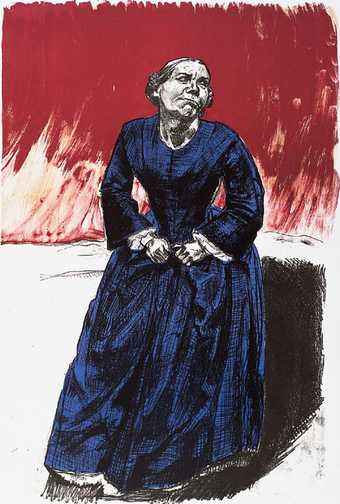 Paula Rego Come to Me 2001-2002 coloured lithograph 88.5 x 59 cm