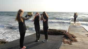 Turbinegeneration workshop with students at Louisiana Museum of Modern Art, Denmark © Annie Bicknell / Tate